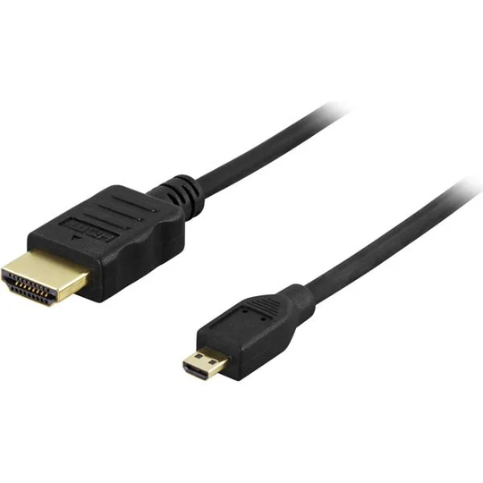 Micro HDMI till HDMI-kabel (3 meter)