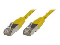 MicroConnect - Nätverkskabel - RJ-45 (hane) till RJ-45 (hane) - 5 m - SSTP (screened shielded twisted pair) - CAT 6 - halogenfri, tvinnad - gul