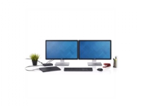 Dell Dock WD15 - Dockningsstation - USB-C - VGA, HDMI, Mini DP - GigE - 180 Watt - EU - för Latitude 5175 2-in-1, 5179, 5280, 5285 2-in-1, 5289 2-In-1, 5480, 5580, 5590, 5591, 7275, 7280, 7285 2-in-1, 7370, 7380, 7389 2-in-1, 7480 Precision Mobile Workstation 3510, 3520, 5510, 5520, 7510, 7520, 7710, 7720 XPS 13 9360, 15 9550, 15 9560