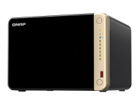 QNAP TS-664 - NAS-server - 6 fack - SATA 6Gb/s - RAID 0, 1, 5, 6, 10, 50, JBOD, 60 - RAM 4 GB - 2.5 Gigabit Ethernet - iSCSI support