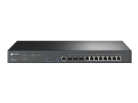 TP-Link Omada ER8411 V1 - Router - 10 GigE - monterbar på stativ