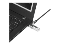Lenovo - Säkerhetskabellås - 1,8 m - för ThinkCentre M70q Gen 3 M70s Gen 3 M70t Gen 3 M75s Gen 2 M90q Gen 2 ThinkPad E14 Gen 4