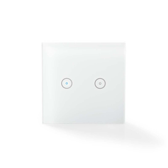 Nedis WiFi Smart Ljusomkopplare - Dubbel