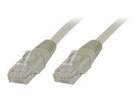 MicroConnect - Nätverkskabel - RJ-45 (hane) till RJ-45 (hane) - 1,5 m - UTP - CAT 5e - trådad - grå