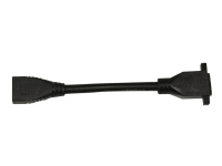 VivoLink Pro - HDMI-kabel - HDMI hona till HDMI hona - 15 cm - stöd för 4K