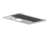 HP - Ersättningstangentbord för bärbar dator - med pekpinne, ClickPad - bakgrundsbelyst - Svenska/finska - med övre skydd - för EliteBook 840 G7