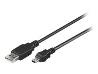 MicroConnect - USB-kabel - USB hane till mini-USB typ B hane - 50 cm