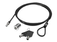 HP Docking Station Cable Lock - säkerhetskabellås - för EliteBook 84XX, 85XX, 8770 ZBook 15u G2, 15u G3, 15u G4, 15u G5, 15u G6, 17, 17 G2