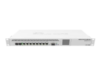 MikroTik Cloud Core Router CCR1009-7G-1C-1S+ - Router - 10 GigE - monterbar på stativ