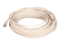 Lanview - Nätverkskabel - RJ-45 (hane) till RJ-45 (hane) - 20 m - 6 mm - UTP - CAT 6 - halogenfri, formpressad - vit