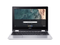 Acer Chromebook Spin 311 CP311-2H-C8M1 - Flipputformning - Intel Celeron N4020 / 1.1 GHz - Chrome OS - UHD Graphics 600 - 4 GB RAM - 64 GB eMMC - 11.6 AHVA pekskärm 1366 x 768 (HD) - Wi-Fi 5 - rent silver - kbd: tysk