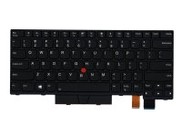 Lite-On - Ersättningstangentbord för bärbar dator - med Trackpoint, UltraNav - bakgrundsbelyst - QWERTY - amerikansk - FRU, ASM - för ThinkPad A475 20KL, 20KM T470 20HD, 20HE, 20JM, 20JN