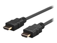 VivoLink Pro HDMI Slim - HDMI-kabel - HDMI hane till HDMI hane - 50 cm - skärmad - svart - formpressad