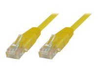 MicroConnect - Nätverkskabel - RJ-45 (hane) till RJ-45 (hane) - 7.5 m - UTP - CAT 5e - gul