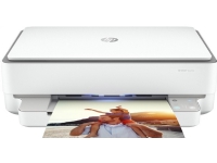 HP ENVY 6020 Allt-i-ett-skrivare, Home (Hjem), Utskrivning, kopiering, scanning, foto, foto, Termisk inkjet, Farveudskrivning, 4800 x 1200 dpi, Farvekopiering, A4, Grå, Hvid