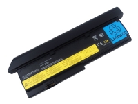 CoreParts - Batteri för bärbar dator (likvärdigt med: IBM 42T4534, IBM 42T4536, IBM 43R9253, IBM 43R9254, IBM 42T4537, IBM 42T4535) - litiumjon - 9-cells - 6.6 Ah - 71 Wh - svart - för Lenovo ThinkPad X200 X200s X200si X201 X201i X201s