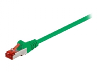 MicroConnect - Nätverkskabel - RJ-45 (hane) till RJ-45 (hane) - 1.5 m - 6 mm - F/UTP (folieöverdraget oskärmat tvinnat par) - CAT 6 - halogenfri, rund, hakfri, tvinnad - grön