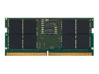 Kingston - DDR5 - sats - 32 GB: 2 x 16 GB - SO DIMM 262-pin - 4800 MHz / PC5-38400 - CL40 - 1.1 V - ej buffrad - icke ECC - för Dell Inspiron 16 Precision 34XX, 7770 HP ZBook Studio G9 Lenovo ThinkPad P15v Gen 3