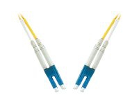 MicroConnect - Nätverkskabel - LC/UPC enkelläge (hane) till LC/UPC enkelläge (hane) - 7 m - fiberoptisk - 9 / 125 mikrometer - OS1 - gul
