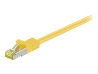 MicroConnect - Nätverkskabel - RJ-45 (hane) till RJ-45 (hane) - 10 m - SFTP, PiMF - CAT 7 - gul
