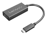 Lenovo - Videokort - 24 pin USB-C hane till HDMI hona - 24 cm - svart - 4K60Hz (3840 x 2160) stöd - för Legion Y720-15 Miix 520-12 Tablet 10 ThinkPad 11 A275 A285 A475 A485 E48X E58X L380 L380 Yoga L480 L580 P1 P51 P51s P52 P52s P72 T25 T480 T580 X1 Carbon X1 Extreme X1 Tablet X1 Yoga X280 X380 Yoga ThinkPad Yoga 11 V720 Yoga 720-12 720-13 730-13 730-15 920-13
