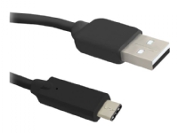 Qoltec - USB-kabel - 24-stifts USB-C (hane) till USB (hane) - USB 3.1 - 1,2 m