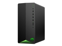 HP Pavilion Gaming TG01-2006no - Tower - Core i7 11700F / 2.5 GHz - RAM 8 GB - SSD 512 GB - NVMe - GF GTX 1650 - GigE - WLAN: 802.11a/b/g/n/ac, Bluetooth 4.2 - Win 11 Home Advanced - skärm: ingen - skuggsvart
