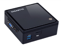 Gigabyte GB-BACE-3160, 0,69L storlek PC, Mini-PC, barebone, DDR3L-SDRAM, M.2, Serial ATA III, Nätverksansluten (Ethernet)