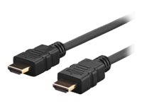 VivoLink Pro - HDMI-kabel med Ethernet - HDMI hane till HDMI hane - 1 m - svart - formpressad, stöd för 4K