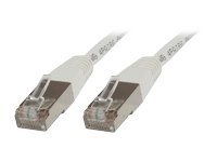 MicroConnect - Nätverkskabel - RJ-45 (hane) till RJ-45 (hane) - 10 m - STP - CAT 6 - halogenfri, tvinnad - vit