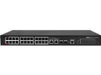 Dahua Technology PoE DH-PFS4226-24ET-360-V3 network switch Managed L2 Gigabit Ethernet (10/100/1000) Power over Ethernet (PoE) Black