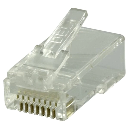 Deltaco RJ45 kontaktdon för patchkabel Cat6 UTP