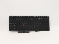 Transimage - Ersättningstangentbord för bärbar dator - med Trackpoint, UltraNav - bakgrundsbelyst - QWERTY - engelska - för ThinkPad L15 Gen 1 20U7, 20U8