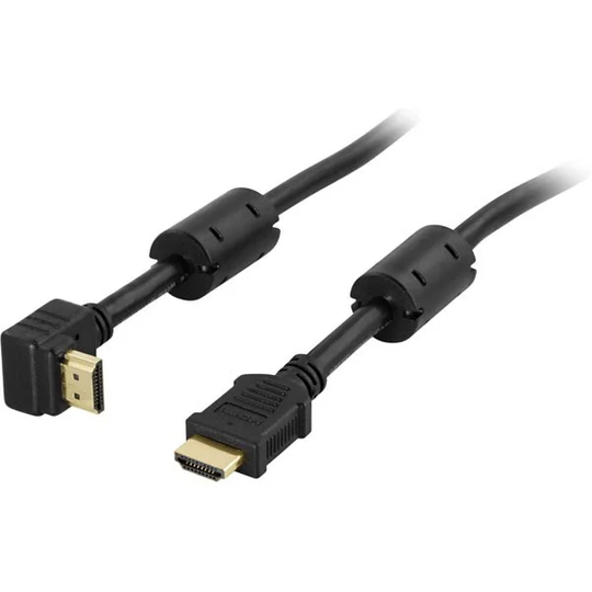 Vinklad HDMI-kabel (10 meter)