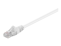 MicroConnect - Nätverkskabel - RJ-45 (hane) till RJ-45 (hane) - 3 m - UTP - CAT 5e - vit
