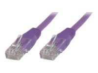 MicroConnect - Nätverkskabel - RJ-45 (hane) till RJ-45 (hane) - 30 cm - UTP - CAT 6 - startad, halogenfri - lila