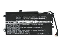 CoreParts - Batteri för bärbar dator - litiumpolymer - 4500 mAh - 50 Wh - svart - för HP ENVY Laptop m6-1101sg, m6-1105dx, m6-1115TX