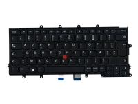 Lite-On - Ersättningstangentbord för bärbar dator - med Trackpoint - AZERTY - fransk - FRU - för ThinkPad A275 20KC, 20KD X270 20HM, 20HN, 20K5, 20K6