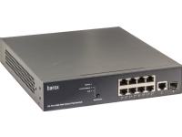Barox RY-LGSP16-10, hanterad, Gigabit Ethernet (10/100/1000), Strömförsörjning via Ethernet (PoE) stöd