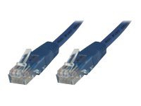 MicroConnect - Nätverkskabel - RJ-45 (hane) till RJ-45 (hane) - 10 m - UTP - CAT 6 - blå