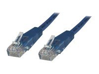 MicroConnect - Nätverkskabel - RJ-45 (hane) till RJ-45 (hane) - 1,5 m - UTP - CAT 5e - startat - blått