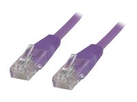 MicroConnect - Nätverkskabel - RJ-45 (hane) till RJ-45 (hane) - 2 m - FTP - CAT 6 - formpressad - lila - (antal per förpackning: 150)