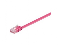 MicroConnect - Nätverkskabel - RJ-45 (hane) till RJ-45 (hane) - 7 m - 6 mm - UTP - CAT 6 - halogenfri, rund, hakfri, tvinnad - rosa