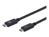 HP - USB-kabel - USB-C (hane) till USB-C (hane) - USB 3.1 - 3A - 2m - Europa