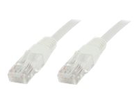 MicroConnect - Nätverkskabel - RJ-45 (hane) till RJ-45 (hane) - 5 m - UTP - CAT 6 - halogenfri - vit