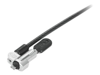 Kensington NanoSaver Cable Lock - Säkerhetskabellås - svart - 1,8 m - för ThinkBook 14s Yoga G2 IAP ThinkPad L13 Yoga Gen 3 T14 Gen 3 T14s Gen 3 X13 Yoga Gen 3