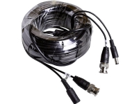 m-e modern-electronics 55323 Kamera, Video, Strøm Forbindelsesledning 30.00 m Sort