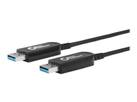 MicroConnect Premium - USB-kabel - USB typ A (hane) till USB typ A (hane) - USB 3.1 Gen 1 - 5 m - Active Optical Cable (AOC) - svart
