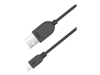 Sinox i-Media - USB-kabel - USB Typ A (han) till USB-C (han) - USB 3.0 - 2 m - sort