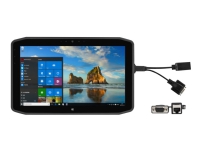 Zebra - Nätverks-/seriell adapter - mini-HDMI - Gigabit Ethernet + seriell - för XSLATE XR12